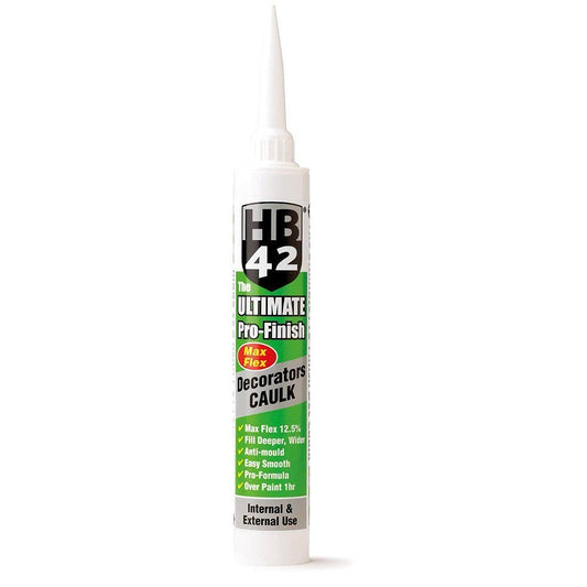 HB42 The Ultimate Pro-Finish Max Flex Decorators Caulk 380ml Internal