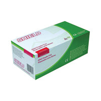 Shield P/F Latex Gloves M Pk1000