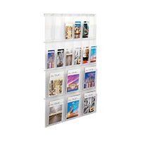 Hel Wall Display 18 Pockets Clear