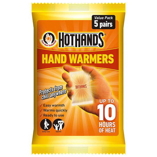 Hot Hands Hand Warmers Heat Gloves Camping Walking Outdoors