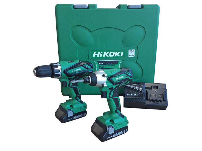 HiKOKI KC18DGLJGZ KC18DGLJGZ Twin Pack 18V 2 x 3.0Ah Li-ion