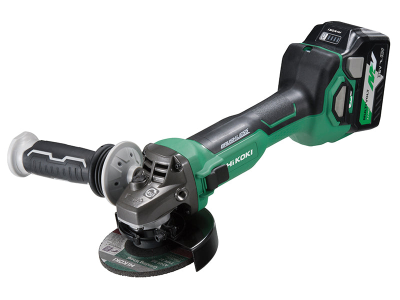 HiKOKI G3612DA/JRZ G3612DA/JRZ Multi-Volt Angle Grinder 115mm 36V 2 x 2.5Ah Li-ion