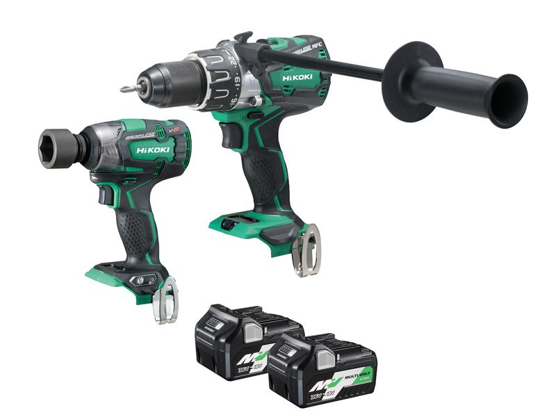 HiKOKI KC18DPLJBZ KC18DPLJBZ Twin Pack 18V 2 x Multi Volt Li-ion