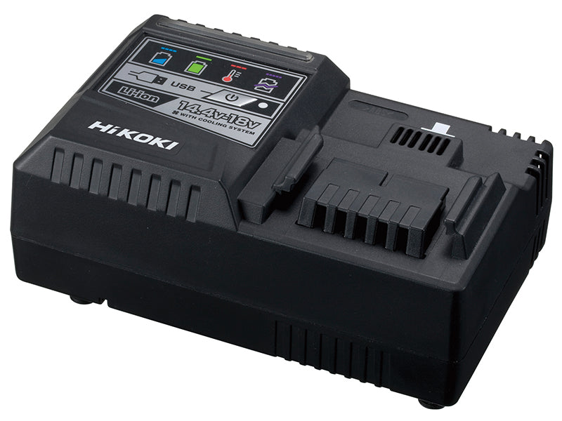 HiKOKI UC18YSL3/J0 UC18YSL3 Rapid Smart Charger for Slide Li-ion Battery 14.4-18V