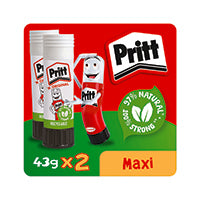 Pritt Stick Glue Stick 43g Pk2