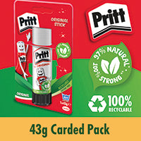 Pritt Glue Stick 43G Pack Of 12