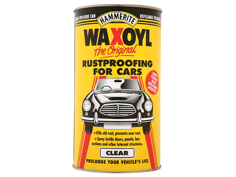 Hammerite 5092947 Waxoyl Clear Pressure Can 2.5 Litre