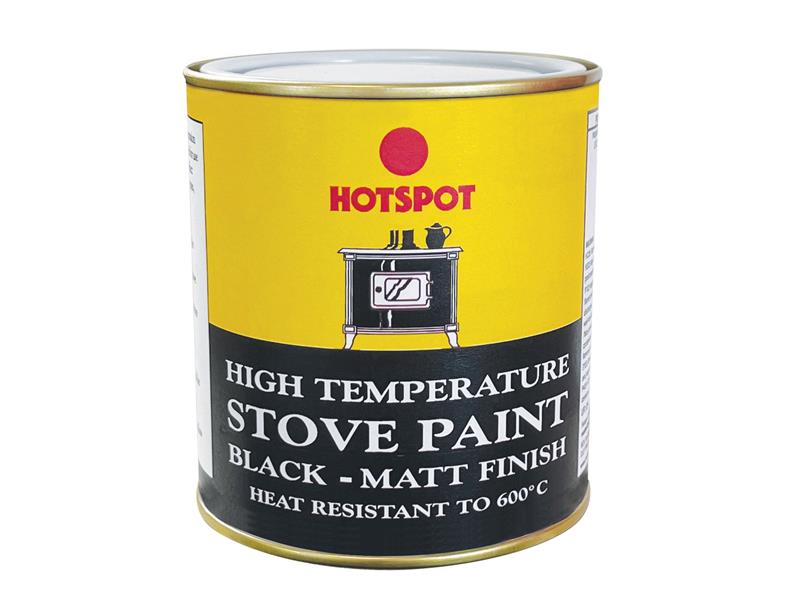 Hotspot HS201040 Stove Paint Matt Black 500ml