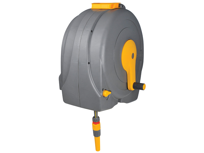 Hozelock 2496R0000 2496 Wall Mounted 40m Fast Reel + 40m of 12.5mm Hose