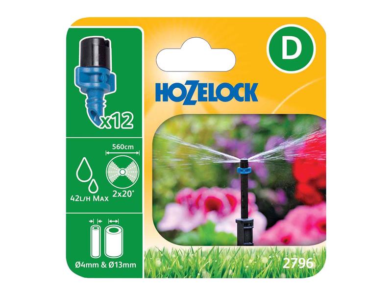 Hozelock 2796 0012 2796 Strip Micro Spray Jet (Pack 12)