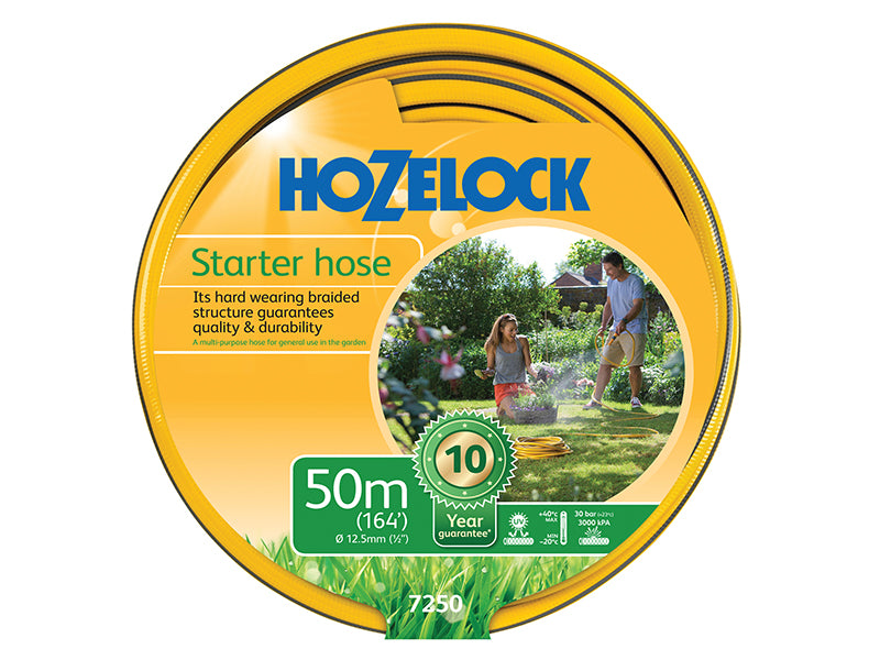 Hozelock 7250P0000 7250 Starter Hose 50m 12.5mm (1/2in) Diameter