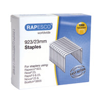 Rapesco 923/23mm Staples Pk1000