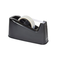 Rapesco RPTD500B Germ-Savvy Antibacterial, 500 Heavy Duty Tape Dispenser, Black