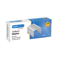 Rapesco No 13/6 Mtl 6 Staples Pk5000
