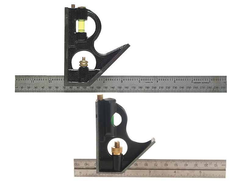 Hultafors 5356PK 53E & 56E Square Twin Pack 150mm (6in) & 300mm (12in)