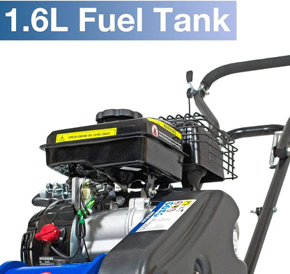 Hyundai 78.5cc Petrol Plate Compactor / Wacker Plate with Wheel Kit and Paving Pad | HYCP5030