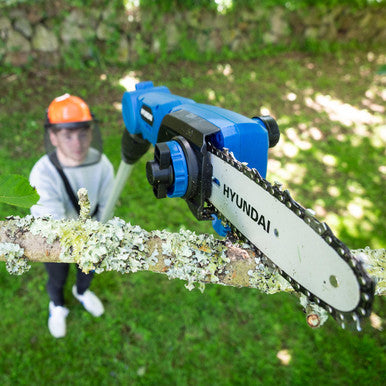 Hyundai 20V Li-Ion Cordless Pole Saw / Pruner - Long Reach Battery Powered Pole Saw | HY2192