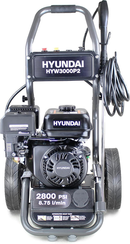 Hyundai 2800psi 212cc 8.75L/min Petrol Pressure Washer | HYW3000P2