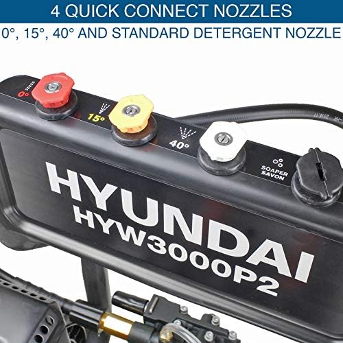Hyundai 2800psi 212cc 8.75L/min Petrol Pressure Washer | HYW3000P2
