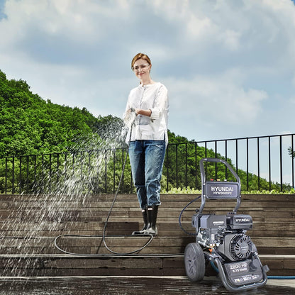 Hyundai 2800psi 212cc 8.75L/min Petrol Pressure Washer | HYW3000P2