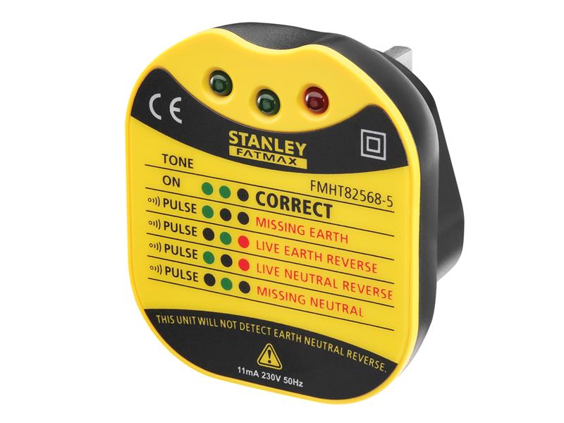Stanley FMHT82568-5 FatMax� UK Wall Plug Tester