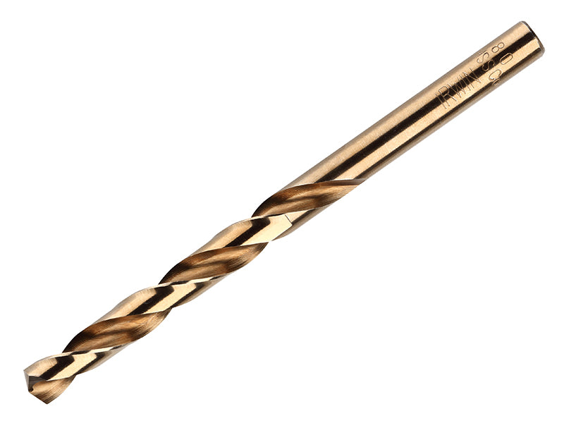 IRWIN� 10502536 HSS Cobalt Drill Bits (5) 9.0mm OL:125mm WL:81mm