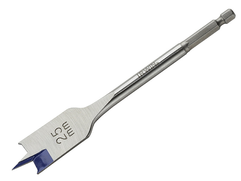 IRWIN� 10502823 Blue Groove 4X Flat Bit 40 x 152mm