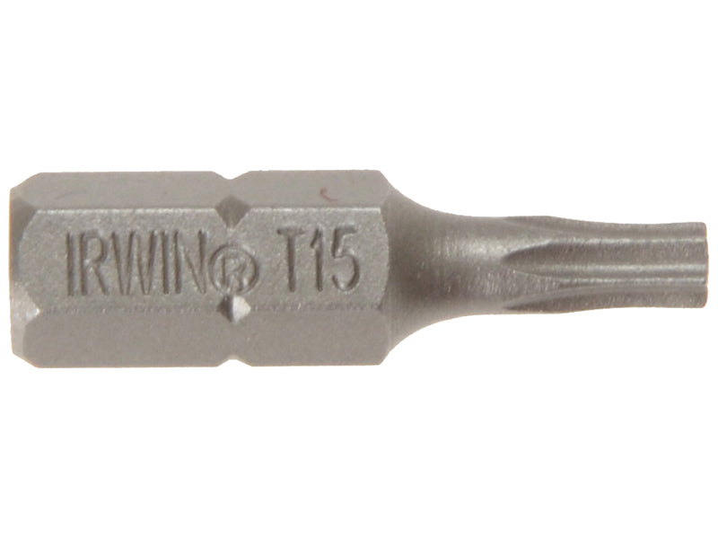 IRWIN� 10504352 Screwdriver Bits TORX TX15 x 25mm (Pack 10)