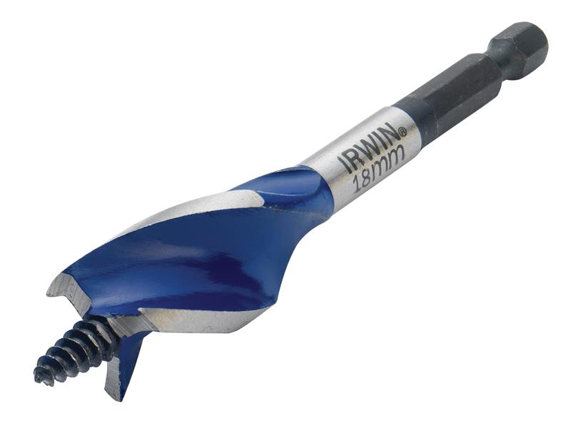 IRWIN� 1921992 Blue Groove 6X Stubby Wood Bit 18 x 100mm