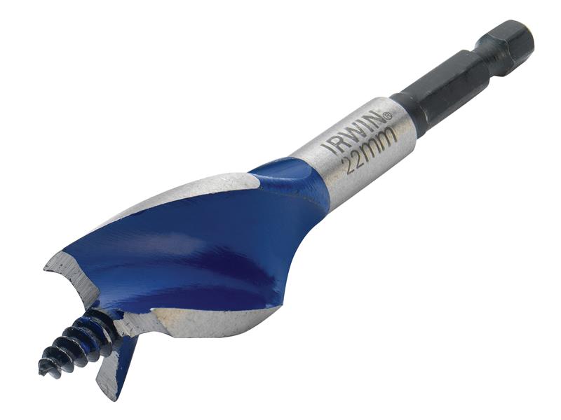 IRWIN� 1921994 Blue Groove 6X Stubby Wood Bit 22 x 100mm
