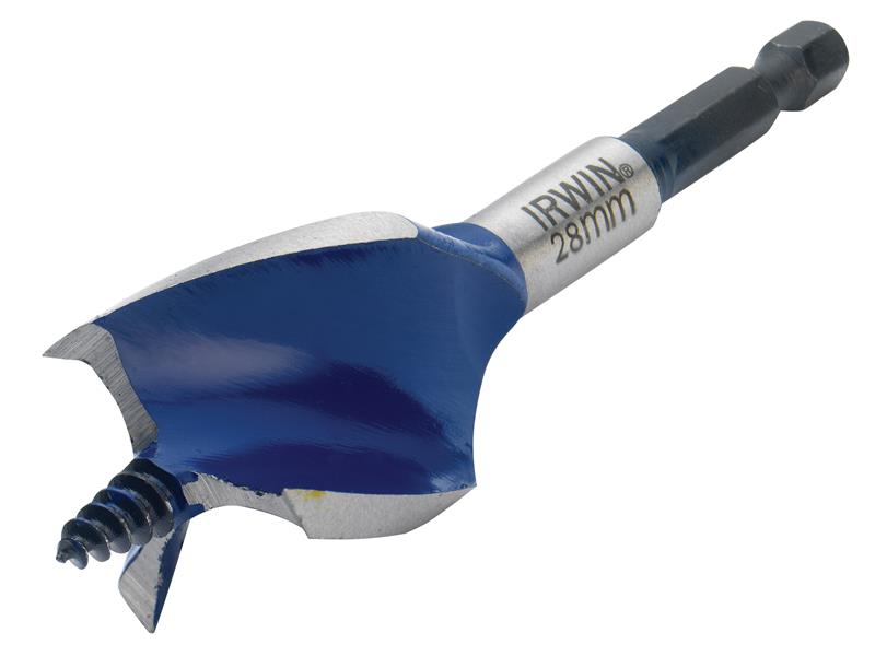 IRWIN� 1921996 Blue Groove 6X Stubby Wood Bit 28 x 100mm