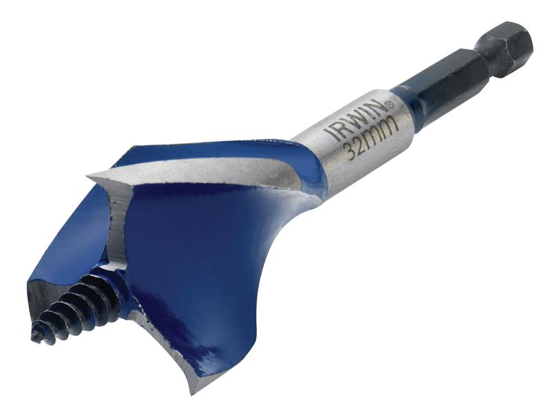 IRWIN� 1921997 Blue Groove 6X Stubby Wood Bit 32 x 100mm