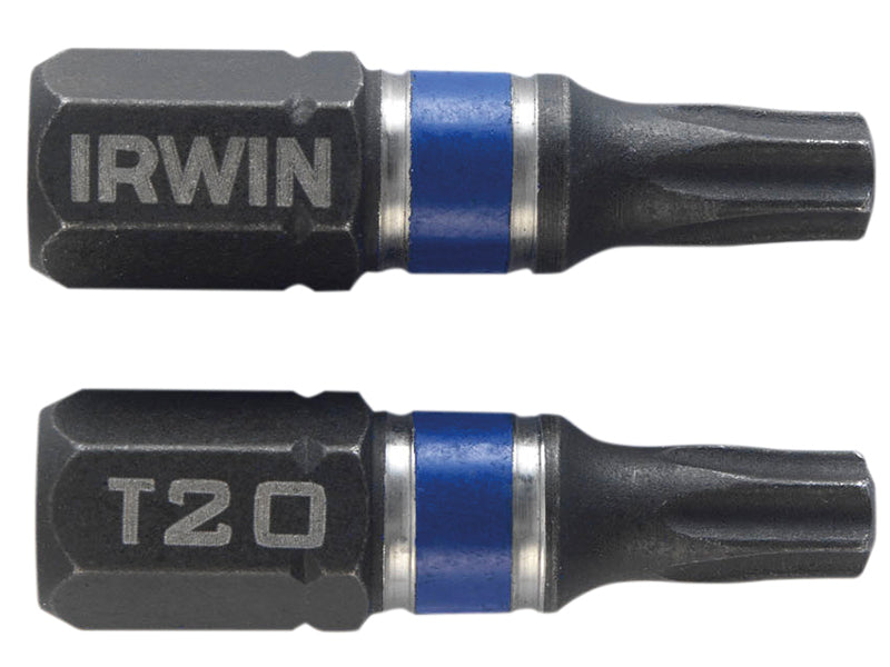IRWIN� 1923331 Impact Screwdriver Bits TORX TX20 25mm (Pack 20)