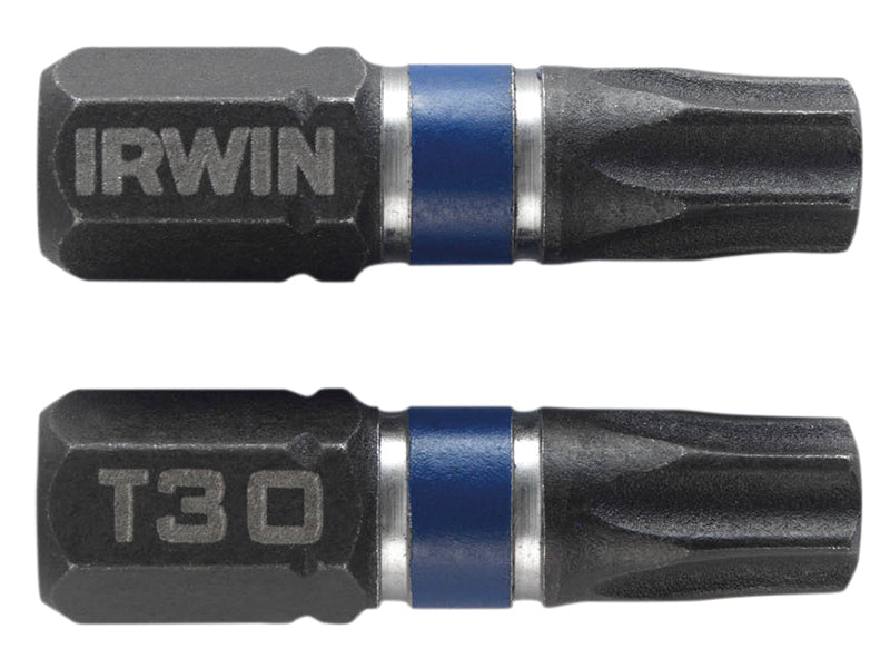 IRWIN� 1923338 Impact Screwdriver Bits TORX TX30 25mm (Pack 20)