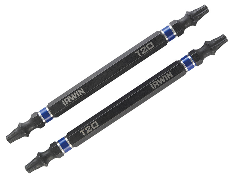 IRWIN� 1923386 Impact Double-Ended Screwdriver Bits TORX TX20 100mm (Pack 2)