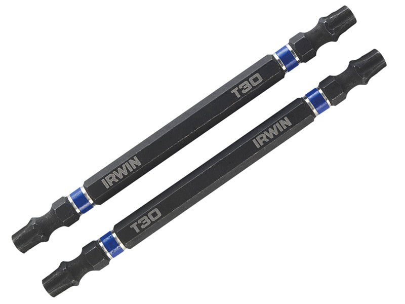 IRWIN� 1923392 Impact Double-Ended Screwdriver Bits TORX TX30 100mm (Pack 2)