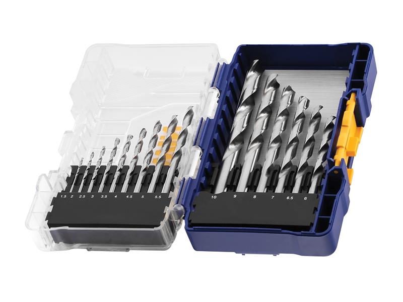 IRWIN® IW3031501 HSS Pro Drill Bit Set, 15 Piece
