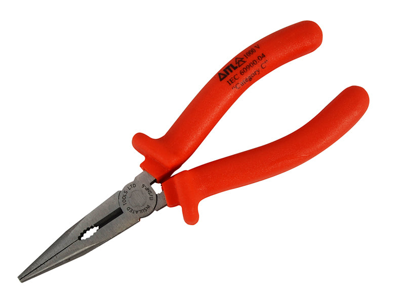 ITLInsulated UKC-00051 Insulated Snipe Nose Pliers 150mm
