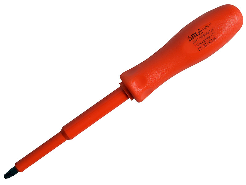 ITLInsulated UKC-01990 Insulated Screwdriver Pozi No.2 x 100mm (4in)