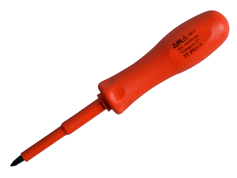 ITLInsulated UKC-02010 Insulated Screwdriver Phillips No.1 x 75mm (3in)