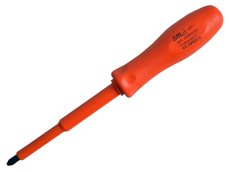 ITLInsulated UKC-02020 Insulated Screwdriver Phillips No.2 x 100mm (4in)