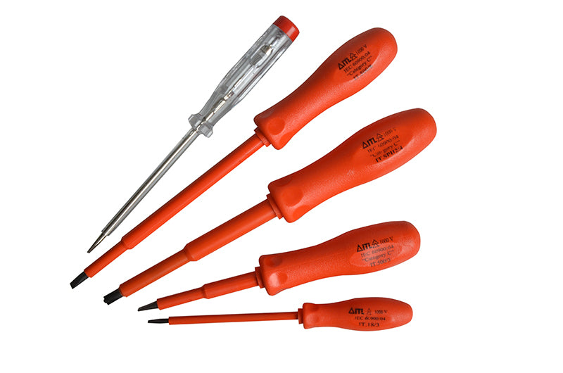 ITLInsulated UKC-02150 Insulated Screwdriver Set of 5