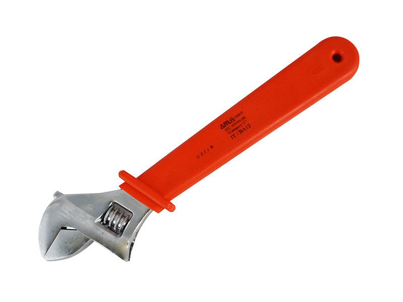 ITLInsulated UKC-03010 Insulated Adjustable Wrench 300mm (12in)
