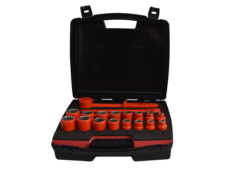 ITLInsulated UKC-03095 Insulated Socket Set of 19 1/2in Drive