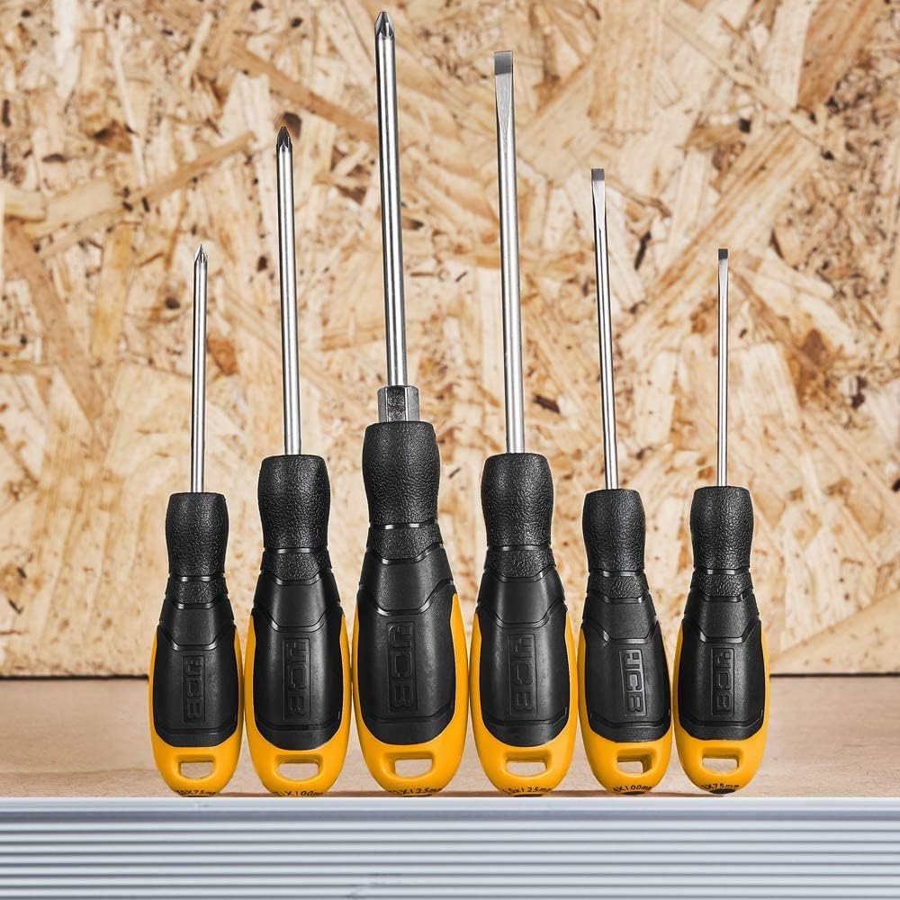 JCB 6 PIECE SCREWDRIVER SET-1 | JCB-6PC-SD