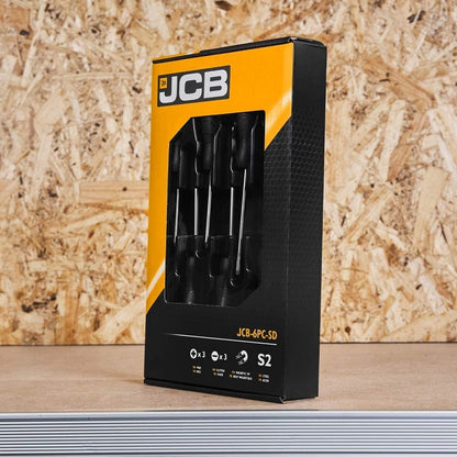 JCB 6 PIECE SCREWDRIVER SET-1 | JCB-6PC-SD