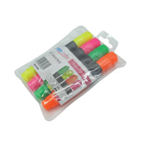 Ergo-Brite Ast Ergo Highlighters Pk4