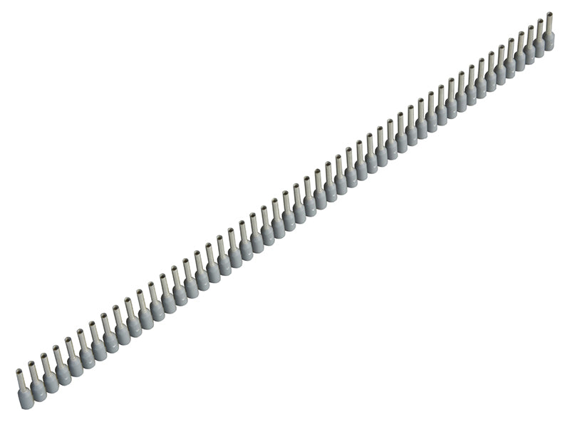 Jokari 60175 Wire End Sleeves 0.75 x 8mm Grey 500 Piece