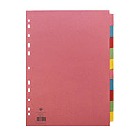 Concord 10-Part Divider A4 Asstd