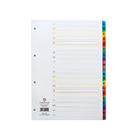 Concord M/Colour Dividers A-Z Cs21